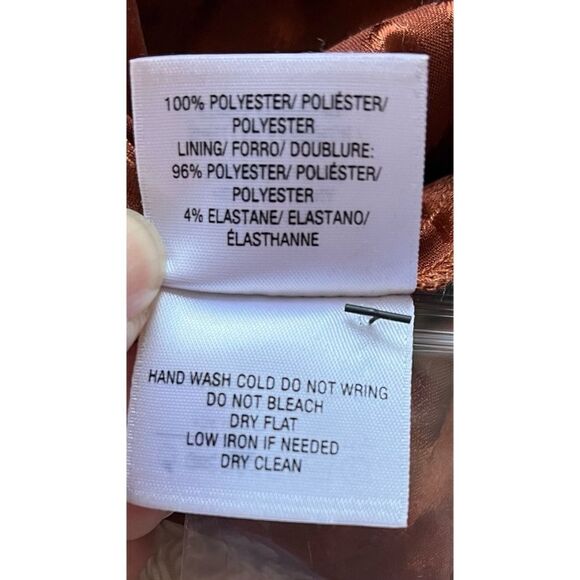 NWT Favorite Daughter x Nuuly The Joan Dress in Chocolate Jacquard, Size Small - Picture 11 of 12